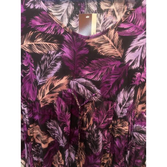 Loveappella women’s purple blouse size medium - Picture 2 of 7